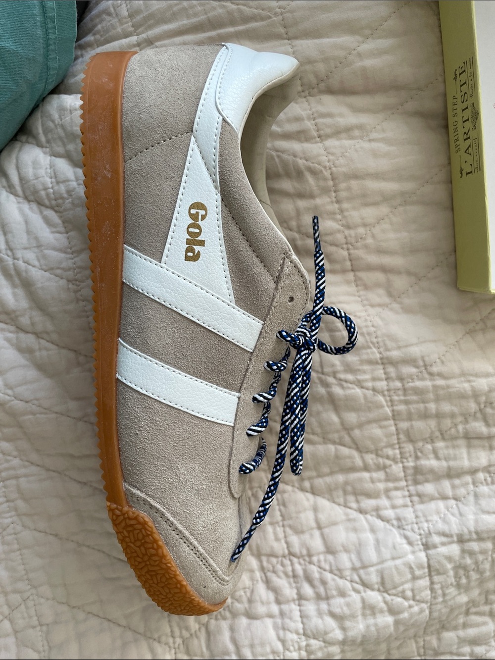 Gola Elan Suede Sneakers - Free People - Picture 2 of 4